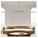 Opviq Luster Benek-15-14445, 80x15x80cm, IP20, Zlatno-zelene boje | Eponuda.ba