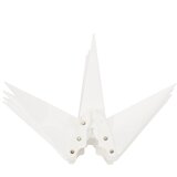  Božićno svjetlo s LED svjetlima sklopivo bijelo 43 cm | shoptok.hr