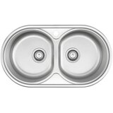 STIL Inox sudoper s dva korita, 79x44x18 cm Cijene