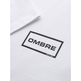 Ombre Men's REGULAR cut printed knit shirt - white | Shoptok.si
