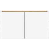 Germania Bela stenska omarica v hrastovem dekorju 93x52x29 cm Libbiano – | Shoptok.si