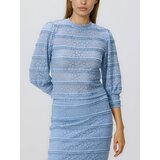 Reserved Bluza s čipkom - bljedoplavo Cijene