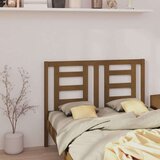  Uzglavlje za krevet boja meda 126 x 4 x 100 cm masivna borovina | shoptok.hr
