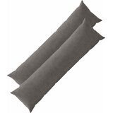  Presvlaka za jastuk 2 pcs HEERLEN Tamnosiva 40 x 145 cm Kord | shoptok.hr