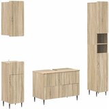  Set kupaonskih ormara od 4 dijela ZWOLLE Hrast sonoma | shoptok.hr