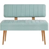Hanah home Trpezarijska klupa Vina 0400 110x85x36cm Menta Cijene