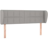  Vzglavje z ušesi svetlo sivo 147x23x78/88 cm blago, (20933002) | Shoptok.si