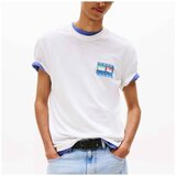 Tommy Jeans Majice s kratkimi rokavi TJM REG DNA FLAG PLAY TE Bela | Shoptok.si