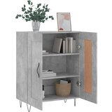  Komoda siva boja betona 69,5x34x90 cm od konstruiranog drva | shoptok.hr