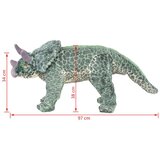 Samostojeći plišani dinosaur triceratops zeleni XXL | Eponuda.ba