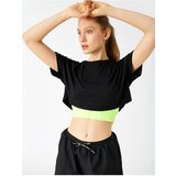 Koton T-Shirt - Black - Regular fit | Shoptok.si