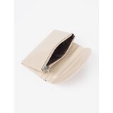 Shelvt Light beige small women's wallet | shoptok.hr
