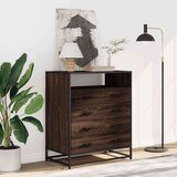 vidaXL Ormar s ladicama smeđi hrast 70x41x83,5 cm izrađeno drvo | shoptok.hr