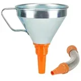 lijevak limeni fleksibilni sa sitom 160mm 02645