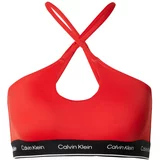 Calvin Klein Swimwear Bikini gornji dio 'Meta Legacy ' crvena / crna / bijela