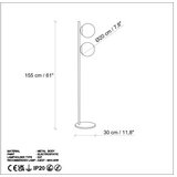 Opviq podna lampa dual 13756 gold | ePonuda.com