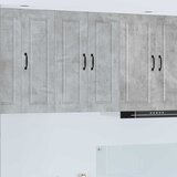  Ormar za Zid Betonski sivi 60 x 31 x 80 cm Konstruirano drvo | shoptok.hr