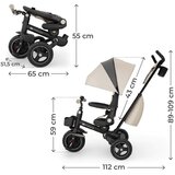 Kinderkraft tricikl spinstep 2 plus beige KRSPST02BEGPL00 | Eponuda.com