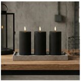  SET 3x LED sveće BRILLO LED/2xAA 15 cm, crne, sa daljinskim upravljačem Cene