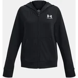 Under Armour Hoodie UA Rival Terry FZ Hoodie-BLK - Girls