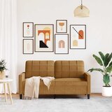  Dvosjed smeđi 140 cm baršunasti | shoptok.hr
