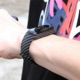 Onasi pašček za uro xiaomi mi band 5, 6 in 7 - črn carbon | Shoptok.si