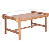  Stolić za kavu 100 x 50 x 45 cm od masivne tikovine | Eponuda.ba