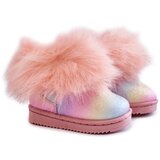 Boto Children's Snow Boots With Eco Fur Multicolored Ariana | ePonuda.com