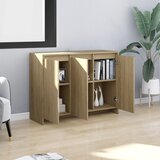  Komoda boja hrasta sonome 102 x 33 x 75 cm konstruirano drvo | shoptok.hr