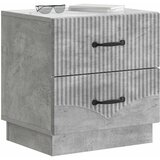  Noćni ormar Betonska siva 43 x 34,5 x 44,5 cm Konstruirano drvo | shoptok.hr