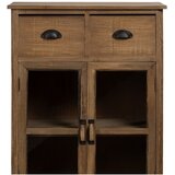 Ixia Vitrina iz masivne jelke v naravni barvi 64x92,5 cm – | Shoptok.si