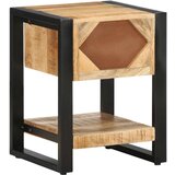 vidaXL Noćni ormarić 35x34x45 cm Puno grubo drvo Mango | shoptok.hr