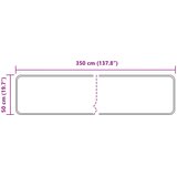 Traka za tepih MARSA Crna 50 x 350 cm Poliester i PVC | Eponuda.com