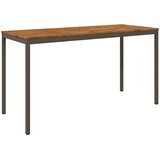  Stol za bar u vrtu Prirodna i kava 196 x 80,5 x 105 cm | shoptok.hr