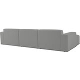 Scandic Siva kotna sedežna garnitura iz tkanine bouclé (levi kot) Roxy – | Shoptok.si