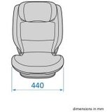Maxi-Cosi autosjedalica Rodifix S i-Size, Grupa 2, 3 (15-36 kg) (100-150 cm) - Tonal Graphite | shoptok.hr