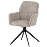 Venture Home Manchi blagovaonska stolica s rukohvatima, smeđa, set od 2 | shoptok.hr