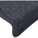 Prostirke za stepenice 15 kom 65x24x4 cm tamno sive i plave poluokrugle velike | shoptok.hr