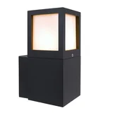 FACADO Stenska svetilka LED E27 vodotesna stenska svetilka zunanja fasada vrtni vhod 230V IP54, (20561550)