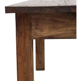  Stolić za kavu od masivnog drva mahagonija 96 x 73 x 45 cm | Eponuda.ba