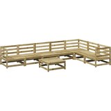  8-dijelni set vrtnih sofa od impregnirane borovine | shoptok.hr