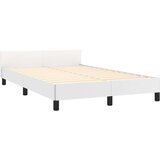  Okvir za krevet s uzglavljem bijeli 120x200 cm od umjetne kože | shoptok.hr