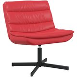  Vrtljiv stol Rdeča 63 x 75 x 76 cm PU, (5000288960) | Shoptok.si