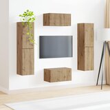  Set TV komoda 6 pcs Umjetnički hrast Konstruirano drvo | Eponuda.ba