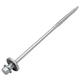 Vijak za metal s podloškom 5.5/6.3x60 sivi 100/1