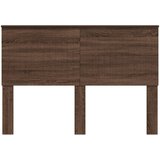  Uzglavlje s uzglavljem Smeđi hrast 140 cm Konstruirano drvo | shoptok.hr