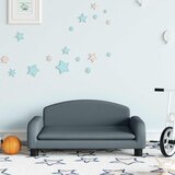  Dječja fotelja tamnosiva 70 x 45 x 30 cm od tkanine | shoptok.hr