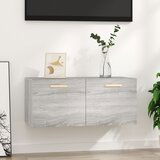 Furnova Stenska omarica siva sonoma 80x35x36,5 cm inženirski les, (21949609) | Shoptok.si