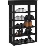  Stalak za cipele crni 60x30x98 cm od konstruiranog drva | shoptok.hr