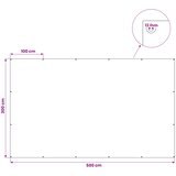 CERADA s rupama Svjetlosiva 3 x 5 m 180 gsm PE | shoptok.hr